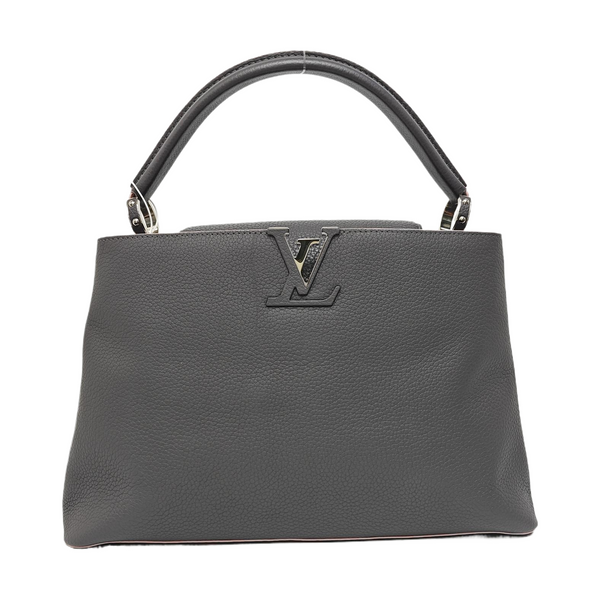 CAPUCINES GM Calfskin Gray