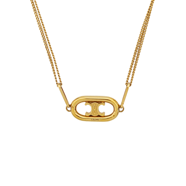 MAILLON TRIOMPHE Brass Gold Necklace
