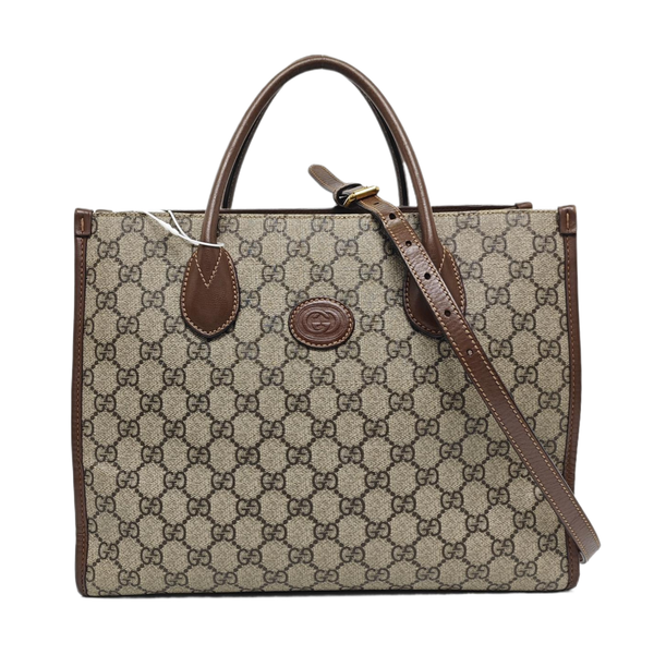 Retro Small Monogram Coated Canvas Brown