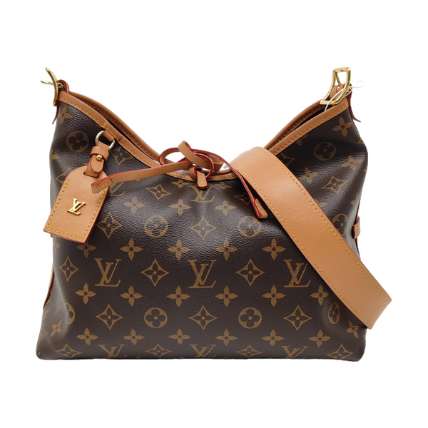 CARRYALL PM Monogram Coated Canvas Brown