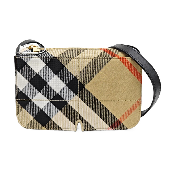 Canvas Shoulder Bag Beige