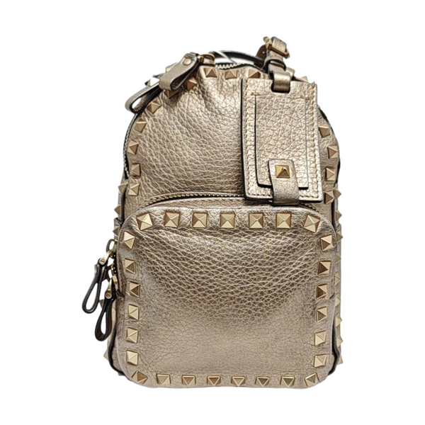 Piel de Becerro Rockstud Oro