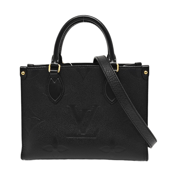 ONTHEGO PM Monogram Calfskin Black