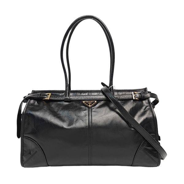 Bonnie Large Calfskin Black