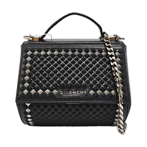 Calfskin Shoulder Bag Black