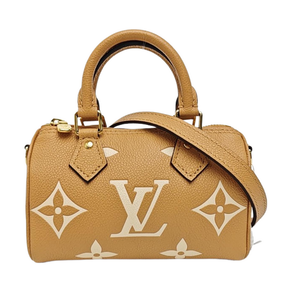 SPEEDY Nano Calfskin Beige