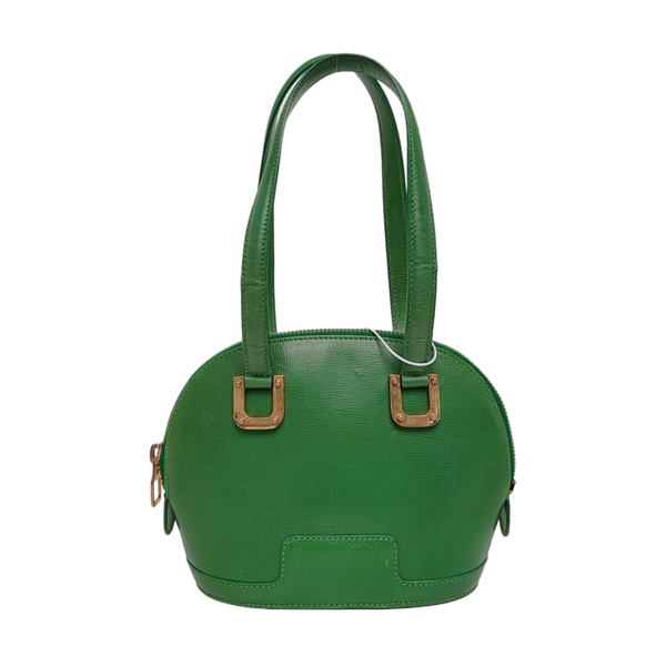 Calfskin Top Handle Bag Green