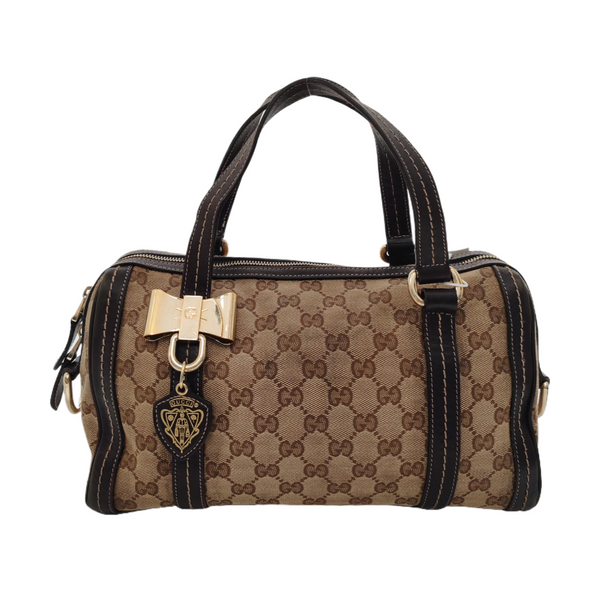 Hysteria Monogram Coated Canvas Brown