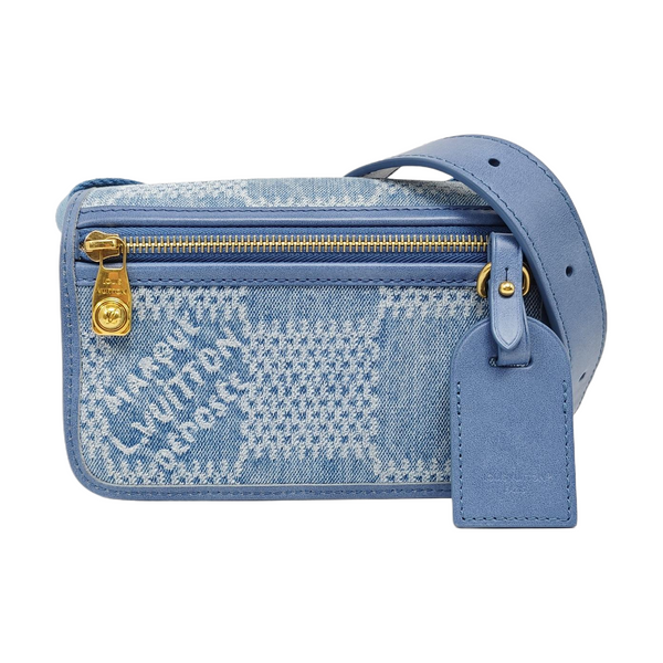 BOSPHORE Mini Damier Canvas Blue