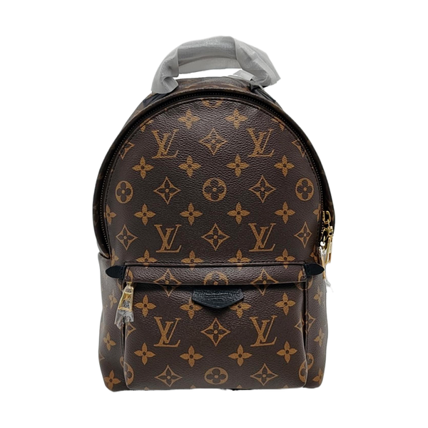 PALM SPRINGS PM Monogram Coated Canvas Brown