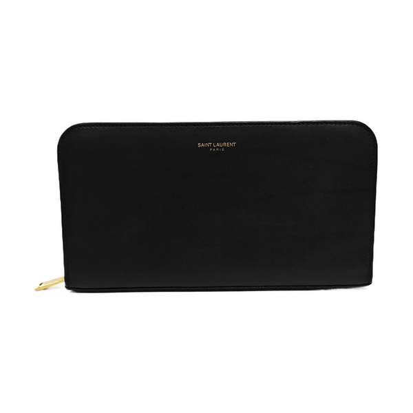 Calfskin Wallet Black