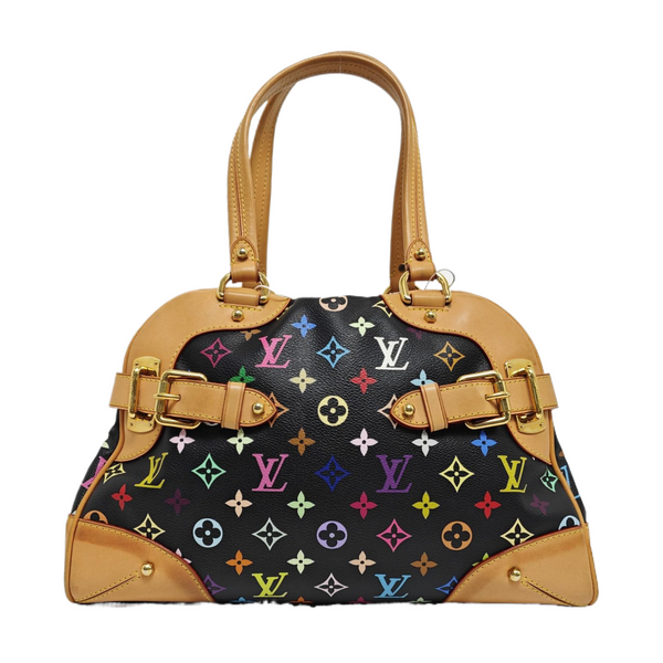 LV × TM CLAUDIA Monogram Coated Canvas Black