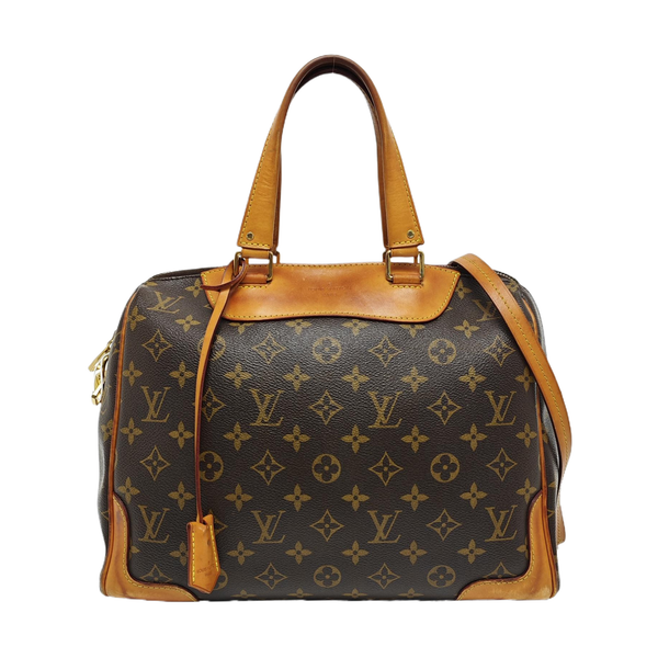 RETIRO NM Monogram Coated Canvas Brown