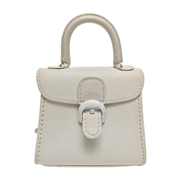 Brillant Leather White Coin Purse