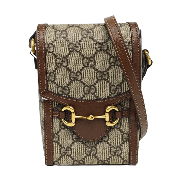 Horsebit 1955 Mini Coated Canvas Beige