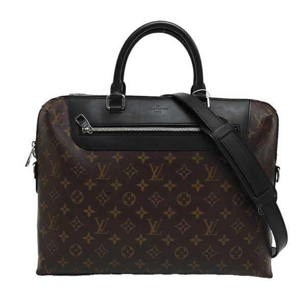 PORTE-DOCUMENTS Monogram Coated Canvas Brown