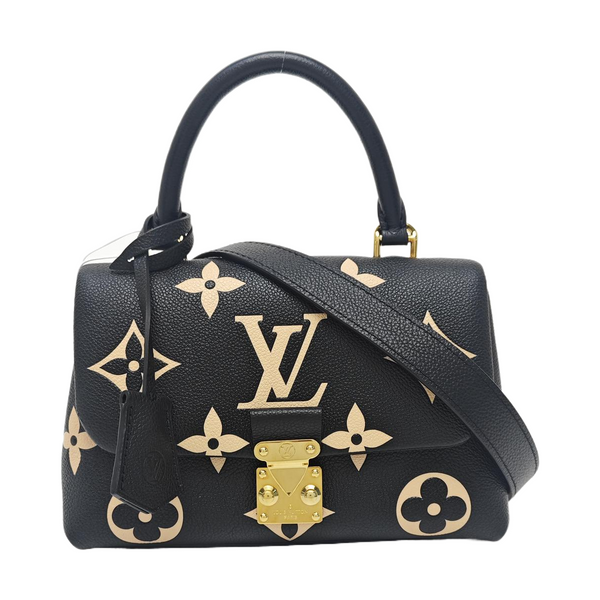 MADELEINE Monogram Calfskin Black