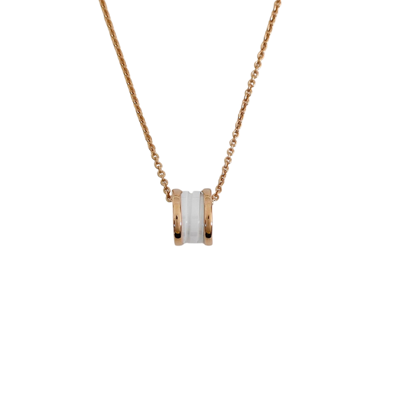 B.ZERO1 18k Rose Gold Necklace
