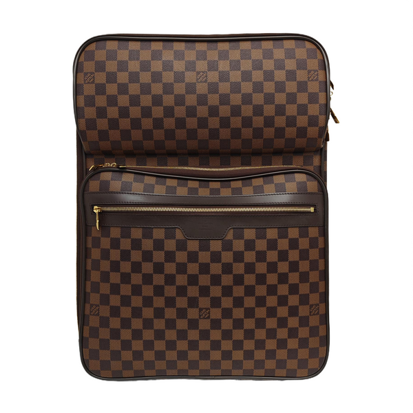 PEGASE 55 Damier Ebene Coated Canvas Brown