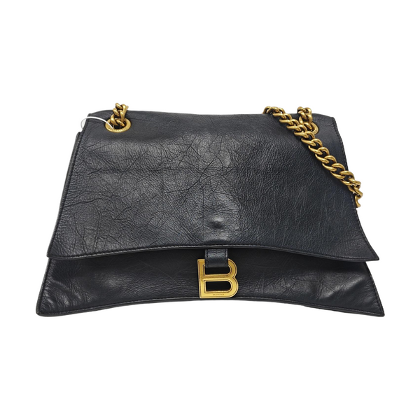 Crush Medium Calfskin Black