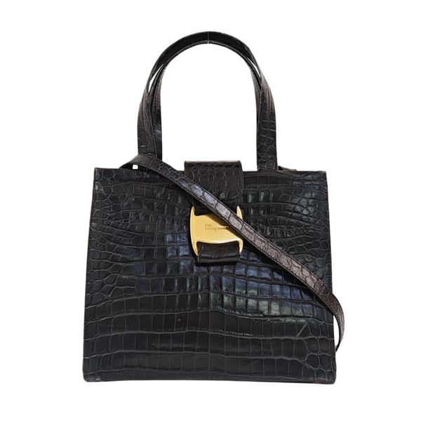 Calfskin Tote Bag Black