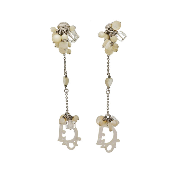 Metal Silver Clip On Earrings