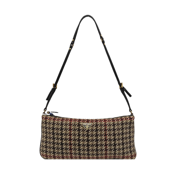 Fabric Top Handle Bag Multicolor
