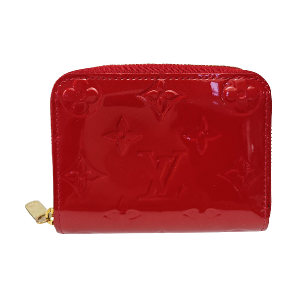 ZIPPY Patent Leather Red Wallet