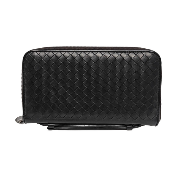 Calfskin Top Handle Bag Black