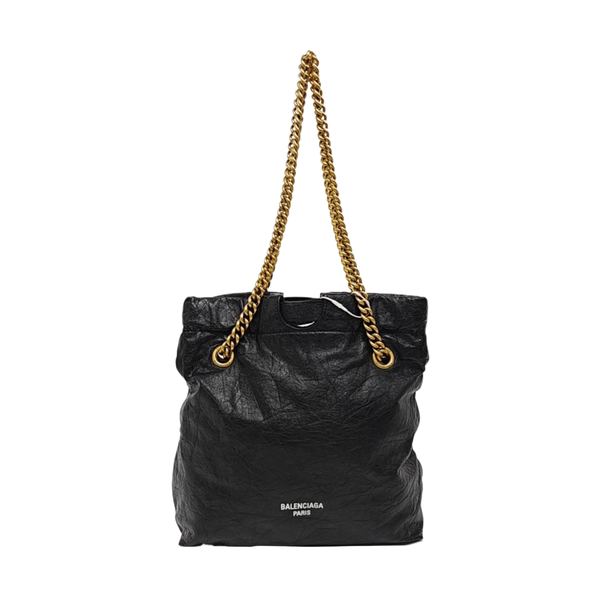 Calfskin Shoulder Bag Black
