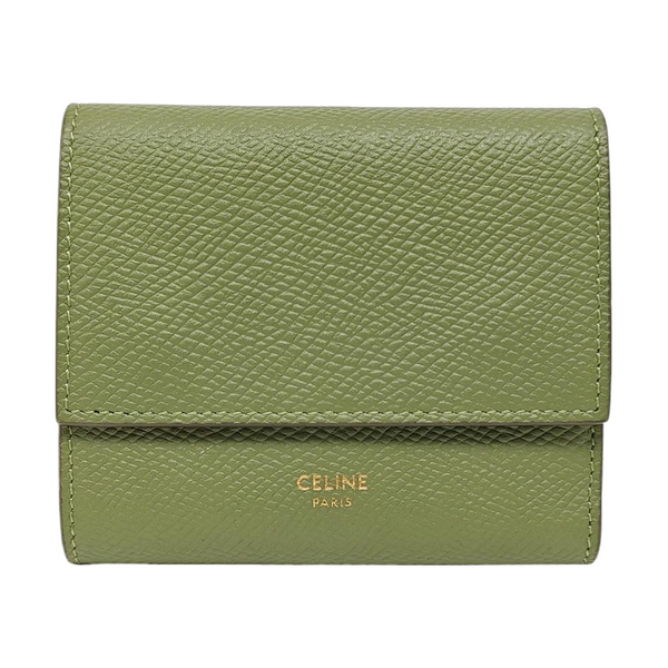 Calfskin Wallet Small Green