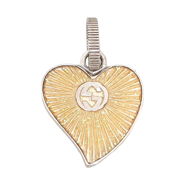 Interlocking G 925 Sterling Silver Pendant