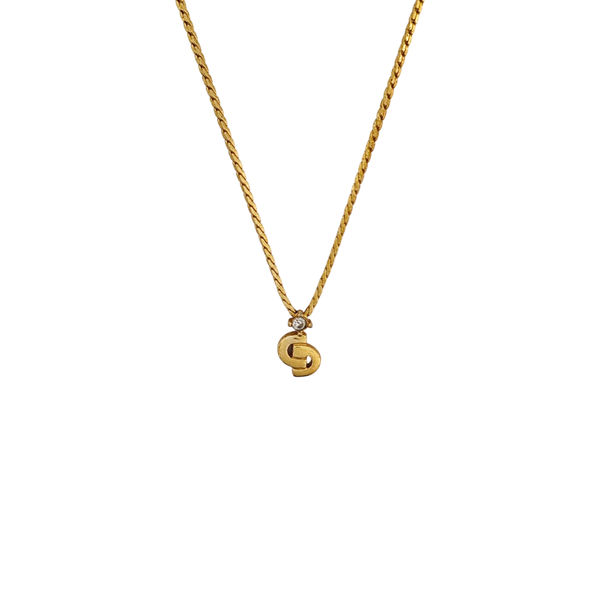 Mimirose Metal Gold Necklace