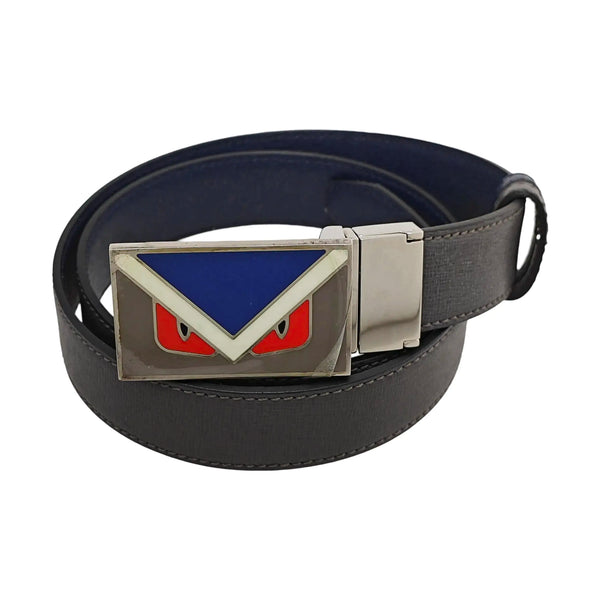 Leather Belt Gray