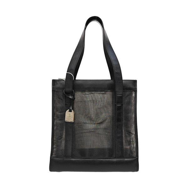 Special Material Top Handle Bag Black