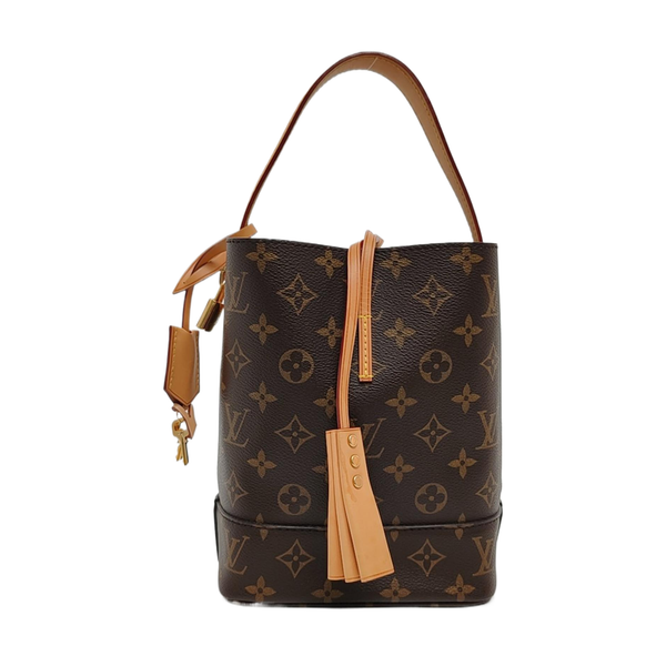 NN14 Monogram Coated Canvas Brown