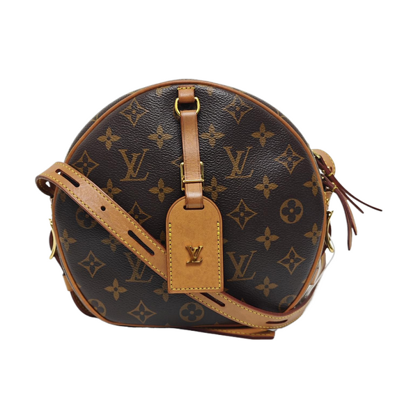 BOITE CHAPEAU MM Monogram Coated Canvas Brown