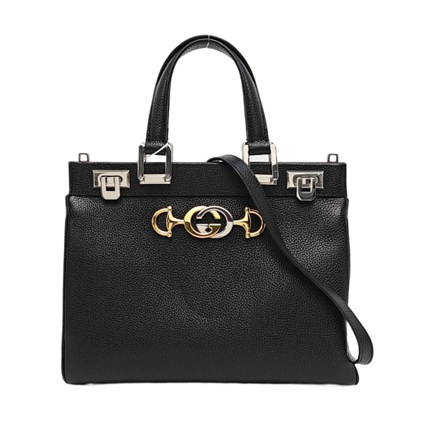 Zumi Small Calfskin Black