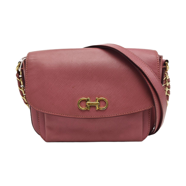Gancini Calfskin Beige