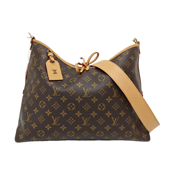 CARRYALL MM Monogram Coated Canvas Brown