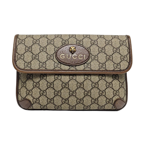 Neo Vintage Monogram Coated Canvas Beige