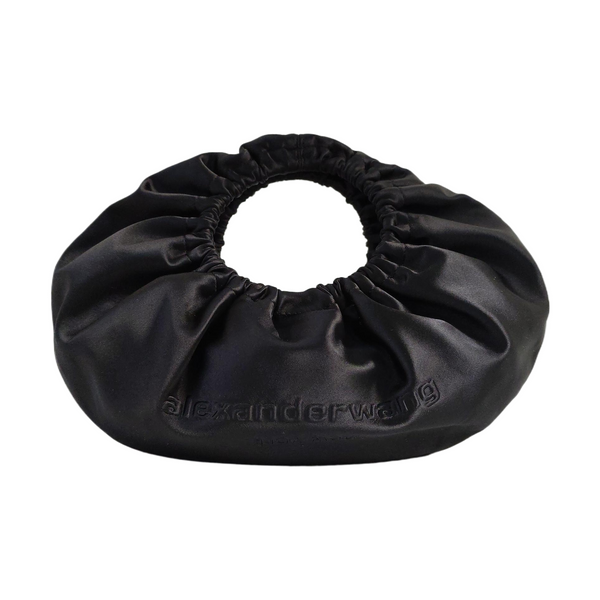 Fabric Top Handle Bag Small Black