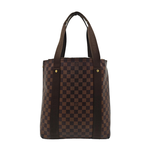 VINTAGE BEAUBOURG Damier Ebene Coated Canvas Brown