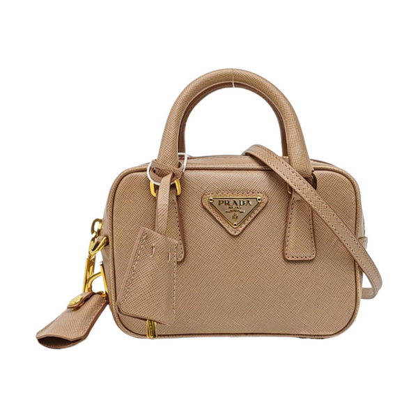 Saffiano Calfskin Tote Bag Pink