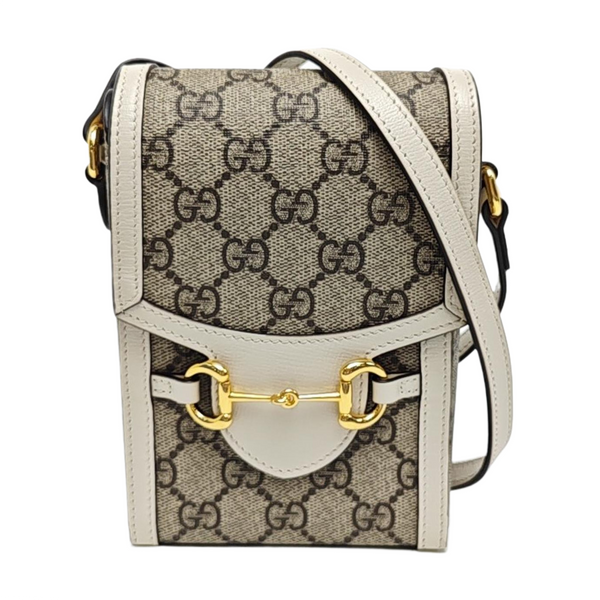 Horsebit 1955 Mini Coated Canvas Beige