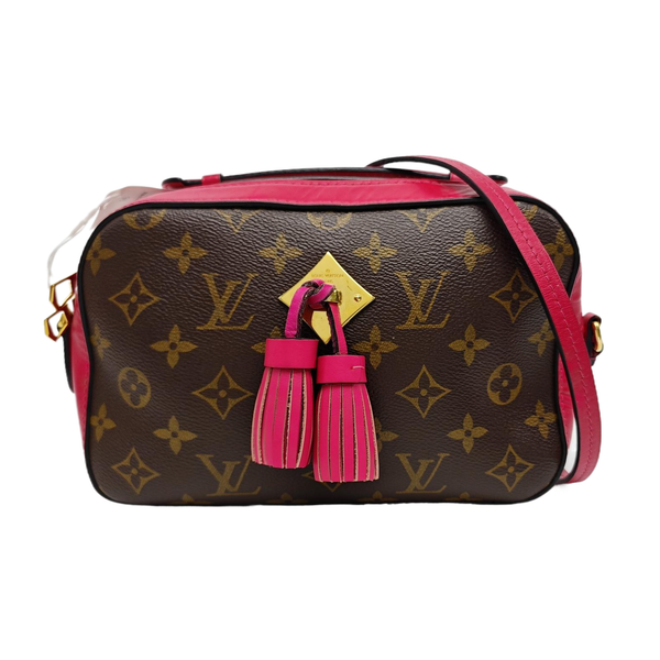 SAINTONGE Monogram Coated Canvas Brown