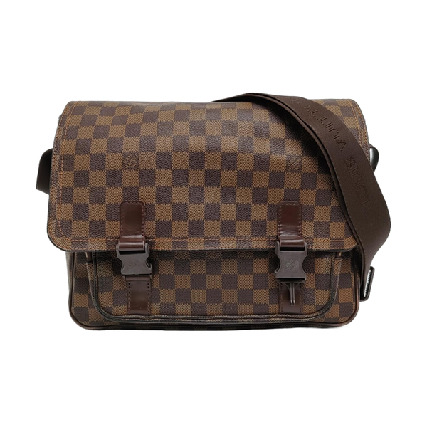 MELVILLE Damier Ebene Coated Canvas Brown