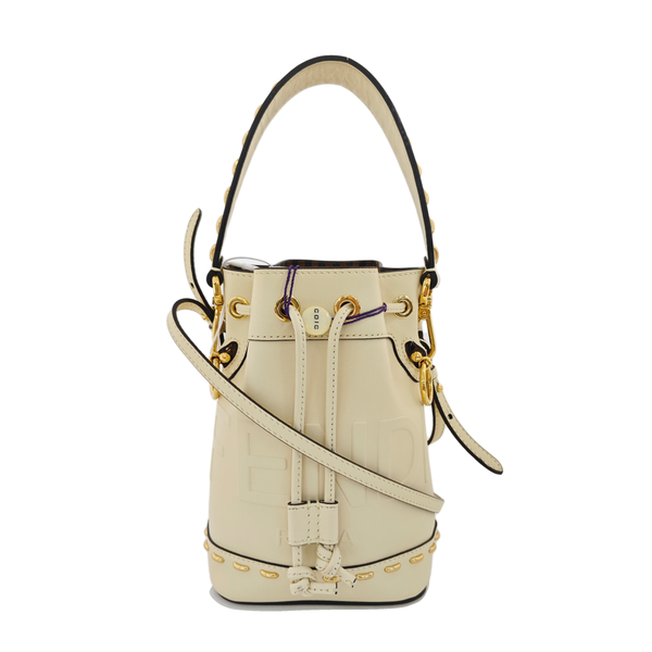 Mon Tresor Mini Calfskin White