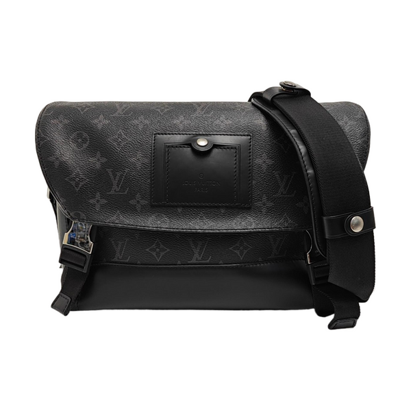 VOYAGER PM Monogram Coated Canvas Black