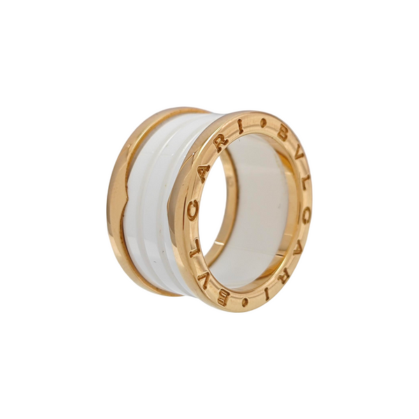 B.ZERO1 18k Rose Gold Ring EU 54